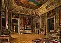 Queen's Bedroom in the Wilanów Palace by Aleksander Gryglewski, 1874