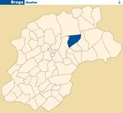 Location of Gualtar
