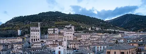 Panorama of Gubbio