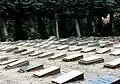 The church cemetery