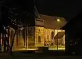 Guilmécourt at night