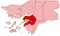 Location of Quinara Region in Guinea-Bissau