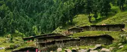 Many Bakarwals live in such houses for periods of time​​‌
