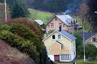 View of some houses in Eivindvik Credit: Bjarne Thune