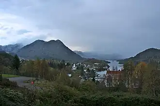 View of Eivindvik, looking east Credit: Bjarne Thune