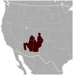 Map of range