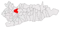 Location in Călărași County