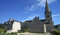 The church in Gurgy-le-Château