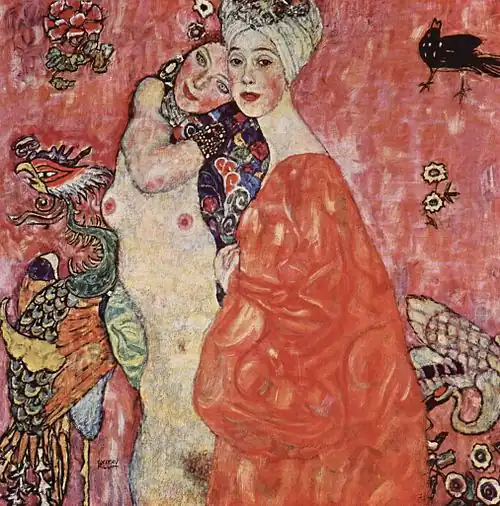 Two Women Friends or Two Women Friends, 1916–17, destroyed in 1945