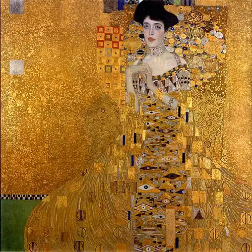 Gustav Klimt, Portrait of Adele Bloch-Bauer I (1907)
