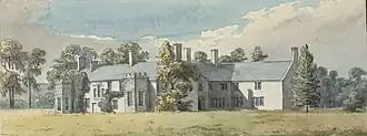 Gwaenynog in the 1770s.