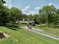 Gypsy Express rounding the tracks
