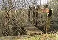 Kutrovácz-Keszler or Hámosi mill, the sluices and the bridge, Tüskeszentpéter