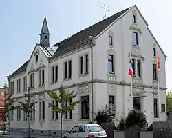The town hall in Hésingue