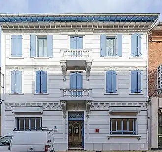 Facade of the Marceillac hotel