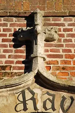 Finial of the portal