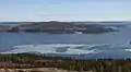 View over the Gulf of Bottnia from Slottdalsberget