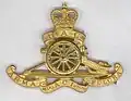 HAC Gunner Badge worn by Officers in No 1 Dress (Gunner) on artillery ceremonial duties