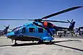HAL owned and operated ALH Dhruv (VT-HEL) during Aero India 2025