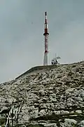 Climbers ascending Sveti Jure