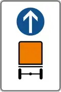 C127-2 Mandatory direction for vehicles with dangerous goods