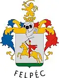 Coat of arms of Felpéc