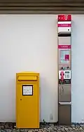 Image 28Mailbox and public telephone in Haßfurt, Germany