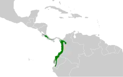 Map of range