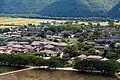 View of Hahoe Folk Village in Andong