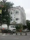 The Hai Peng Coffee Shop, a Chukai landmark famous for its coffees and toast.