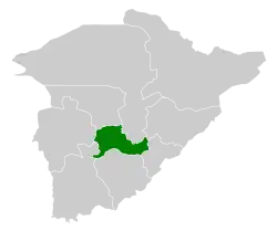 Location of Ghazalah governorate within Hail Province