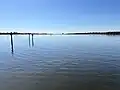 Halifax River looking south from under Granada Bridge
