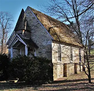 Halltown Union Colored Sunday School on the National Register of Historic Places