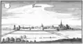 Haltern around 1647 (copperplate engraving by Matthäus Merian)