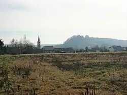 St Lambert's Church and the castle