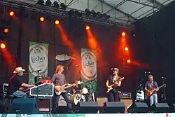 Hamburg Blues Band at Stadtfest, Giessen, Germany, (2008).