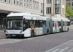 Image 132A Van Hool bi-articulated bus in Hamburg, Germany (from Bi-articulated bus)