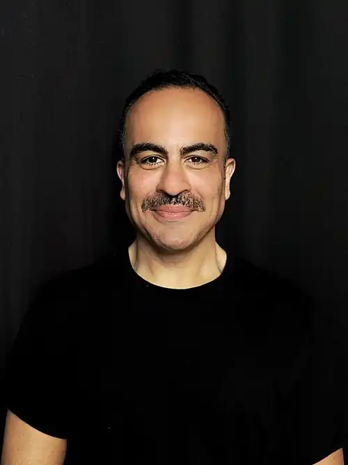 Iranian collector, patron, curator, and producer Hamidreza Pejman