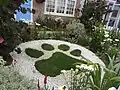 Show gardens displayed at the Hampton Court Palace Flower Show in 2016