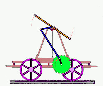 Animation of a handcar, based on a patent by George S. Sheffield[18]