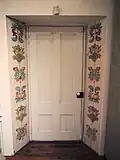 Handpainted doorway