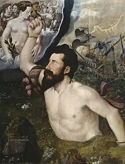 Portrait of John Luttrell by Hans Eworth, 1550