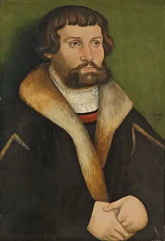 Portrait of a man, 1534, now at the Thyssen-Bornemisza Museum
