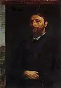 Hans von Marees, Porträt Konrad Fiedlers (Sammlung Leo Lewin).