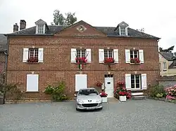 The town hall in Hanvoile