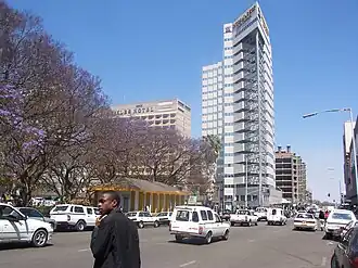 Sam Nujoma Street, looking south