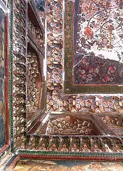 Ceiling with muqarnas decorations