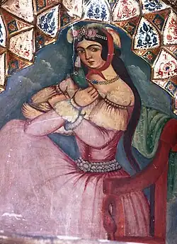 Painting in a niche