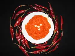 Harissa; spicy sauce