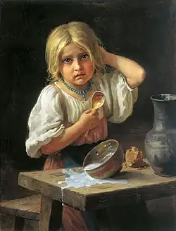 Spilled milk (1876)